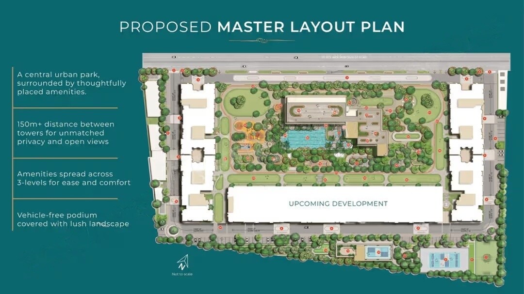 Raheja Vistas Master Plan Image