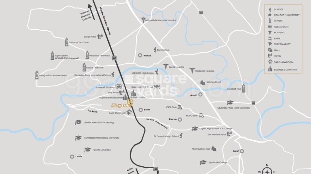 Rahul Arcus Location Image