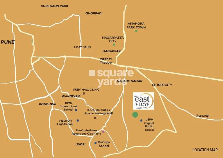 Rahul East View Location Image