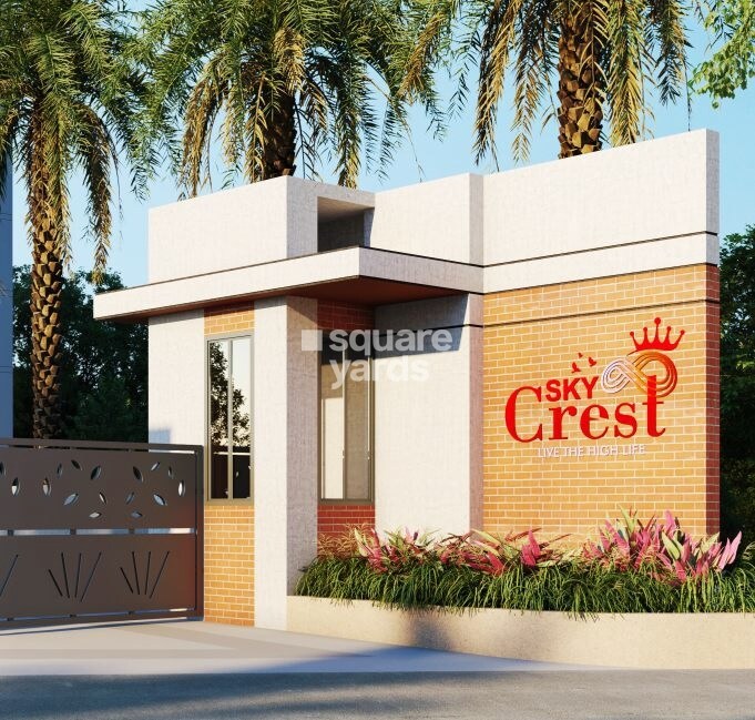 Rahul Sky Crest Entrance View