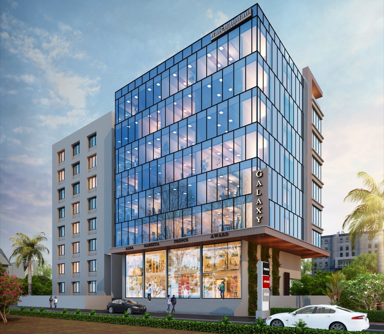 Raichandani Galaxy Commercial Exteriors 1