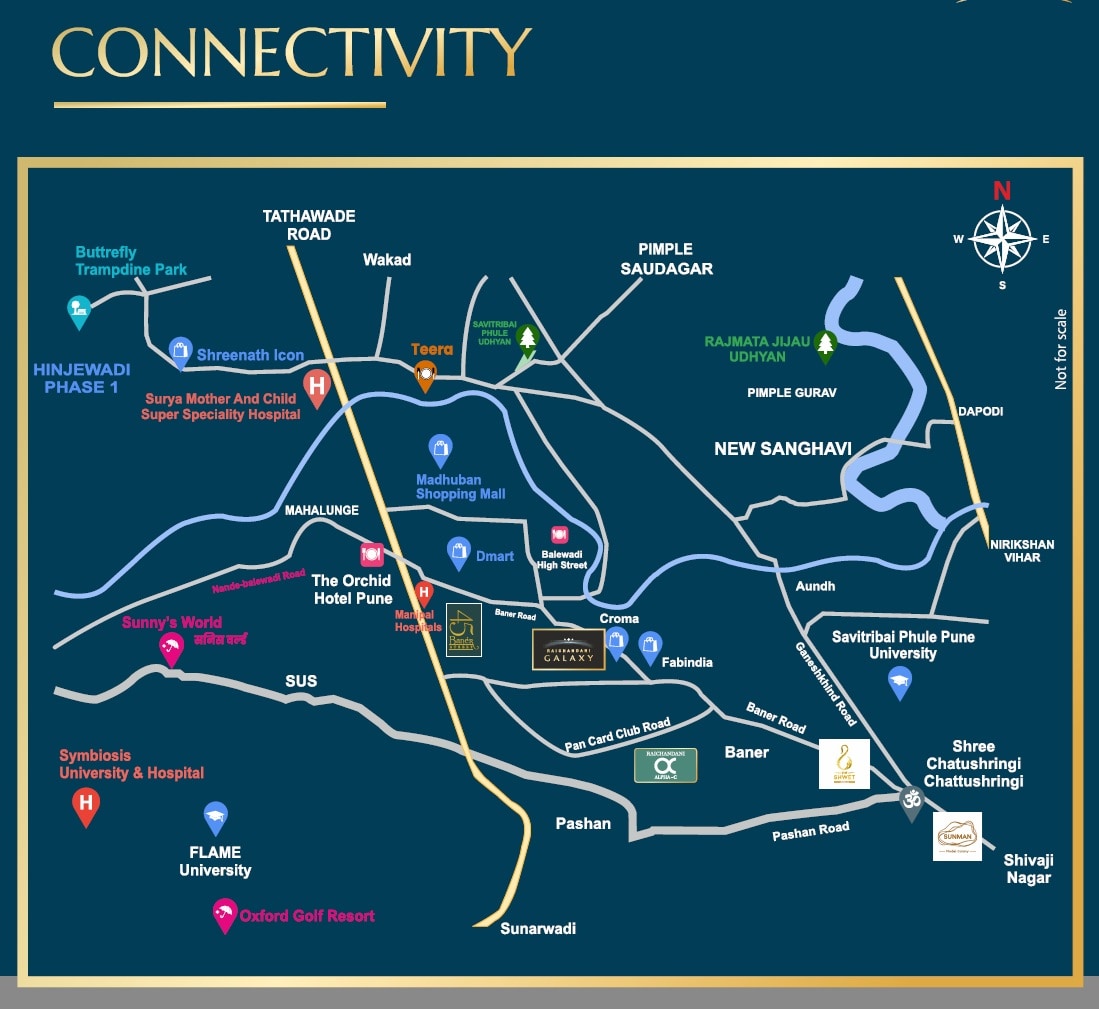 Raichandani Galaxy Location Image