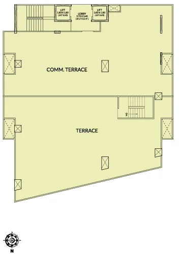 Raichandani Ten Square Floor Plans