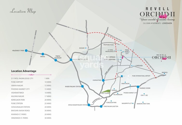 Rainbow Revell Orchid Location Image
