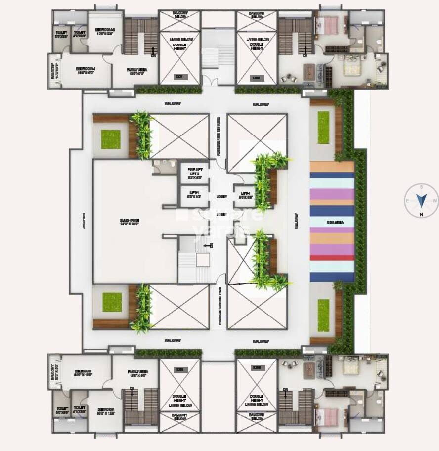 Rainbow Sunrise Tower