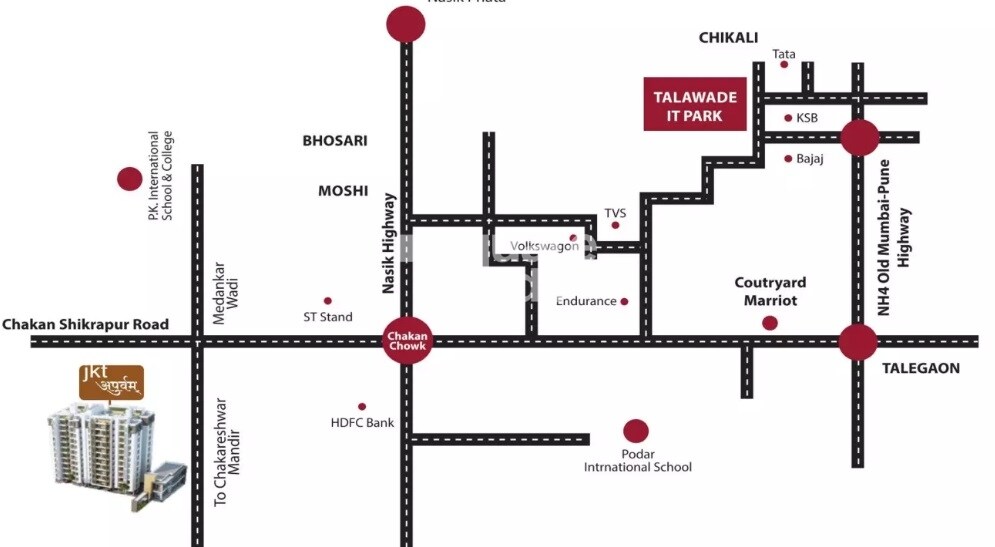 Raj Apoorvam Location Image
