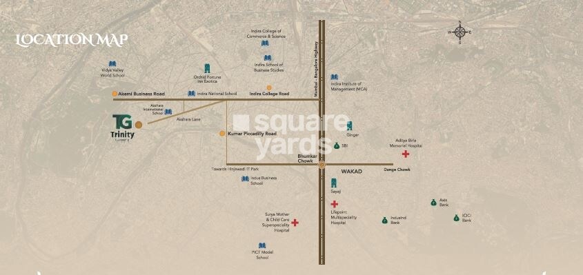 Rajmata Trinity Greens Location Image