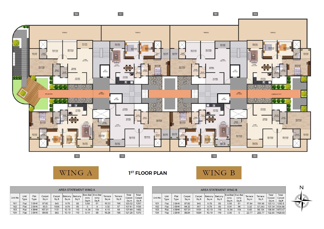 Ram India Address One Floor Plans 2