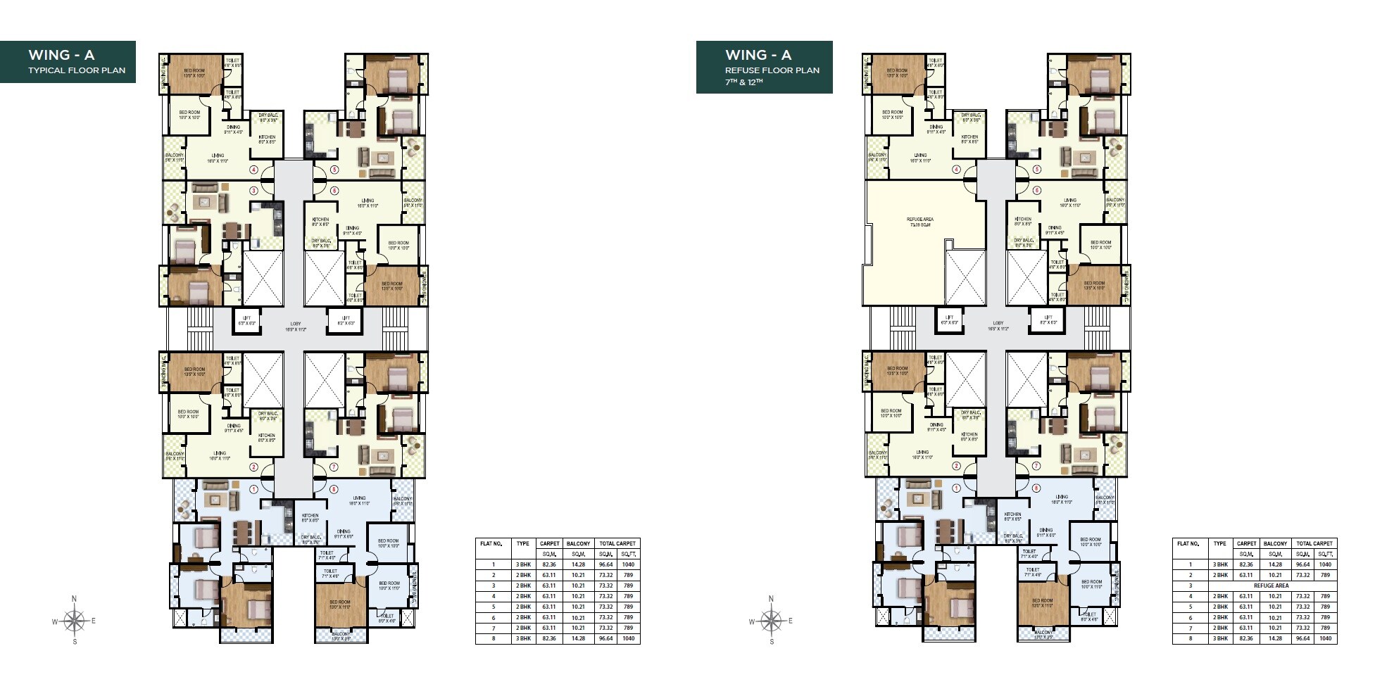 Ram India Palm Drive Floor Plans 2