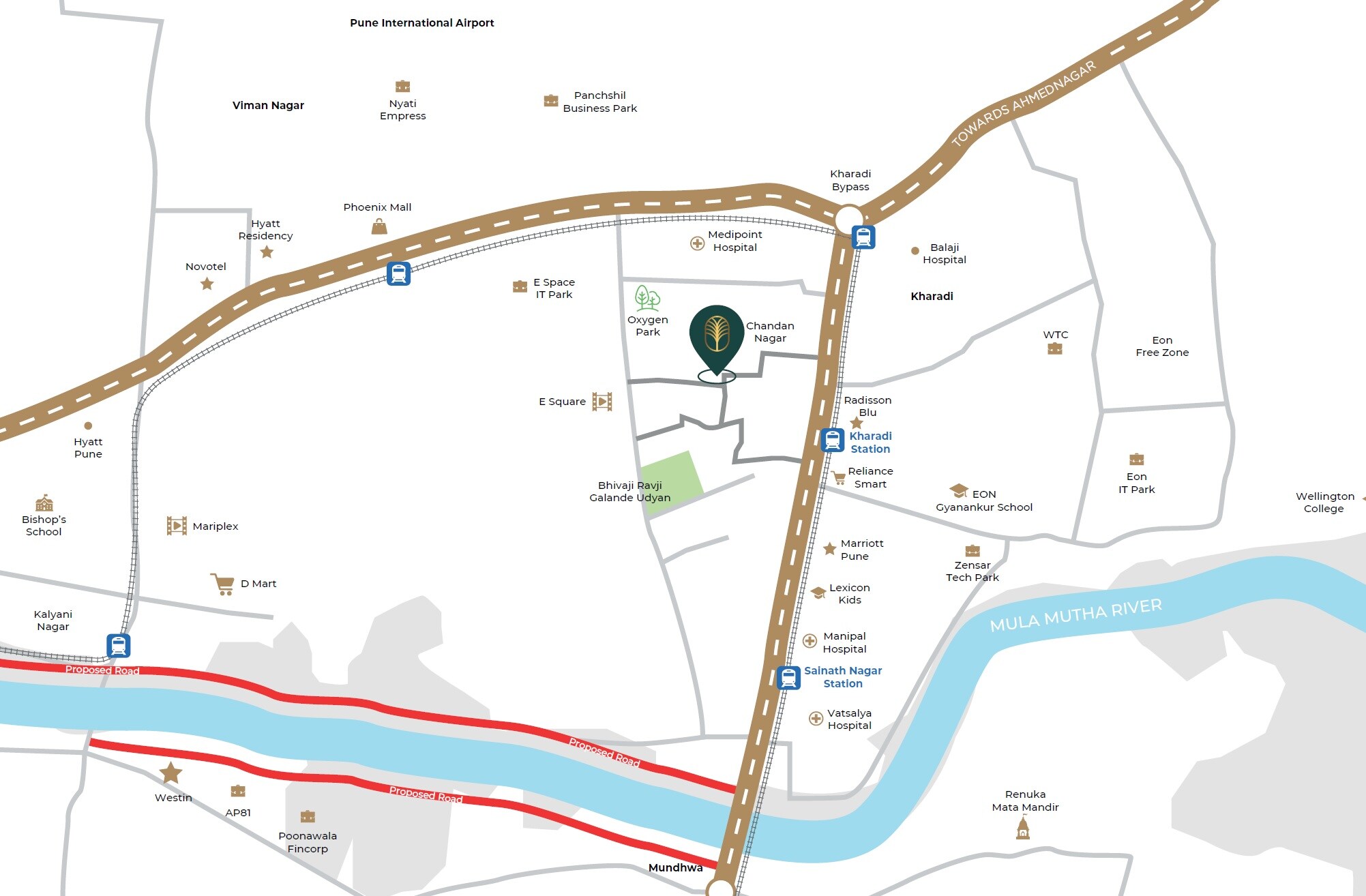 Ram India Palm Drive Location Image