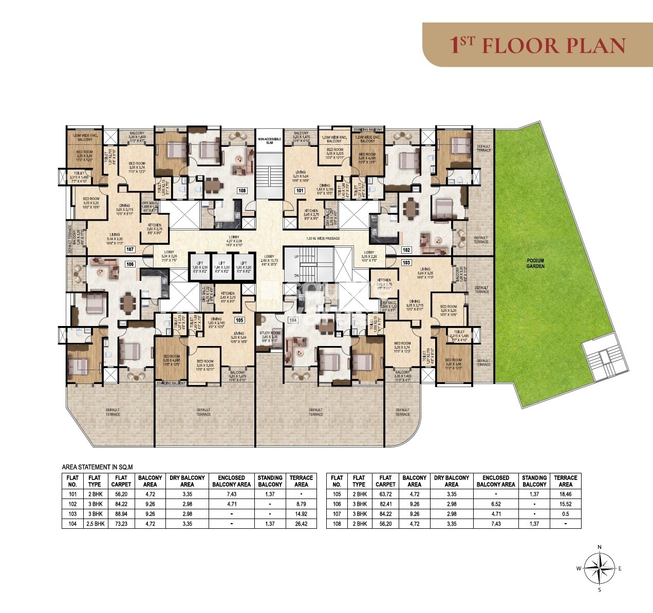 Ram India Swastika Floor Plans 1