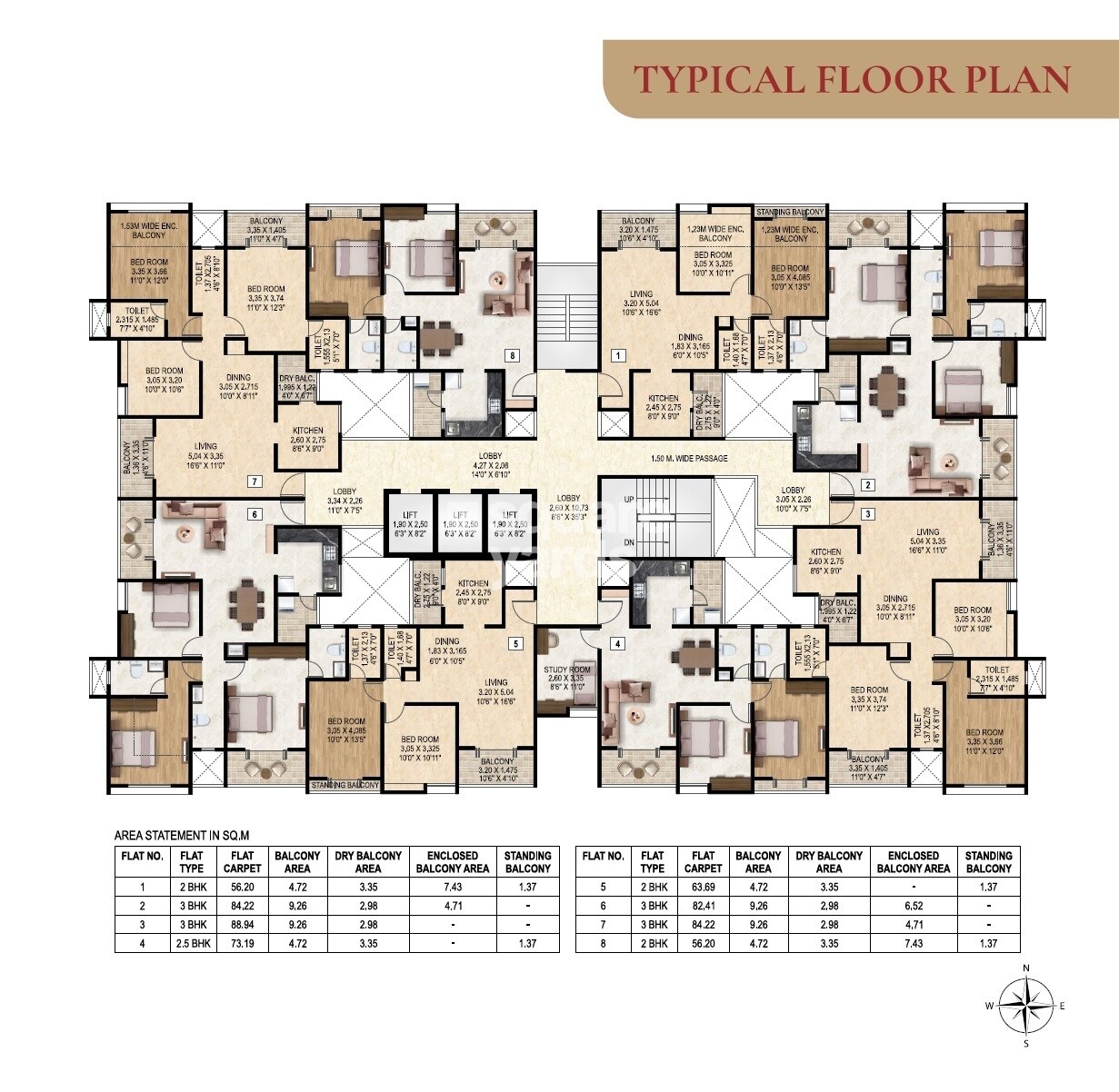 Ram India Swastika Floor Plans 2