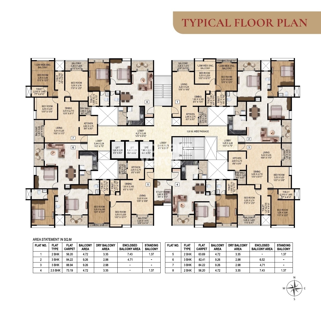 Ram India Swastika Floor Plans 2