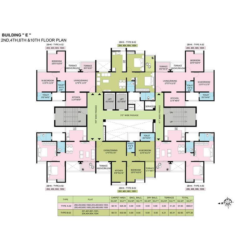 Rama Fusion Towers Floor Plans 2
