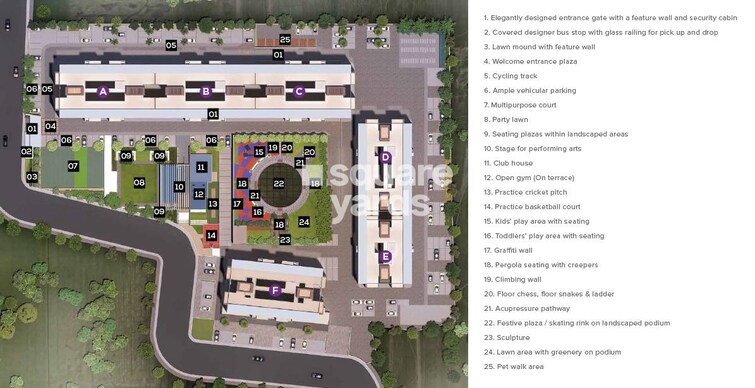Rama Fusion Towers Master Plan Image