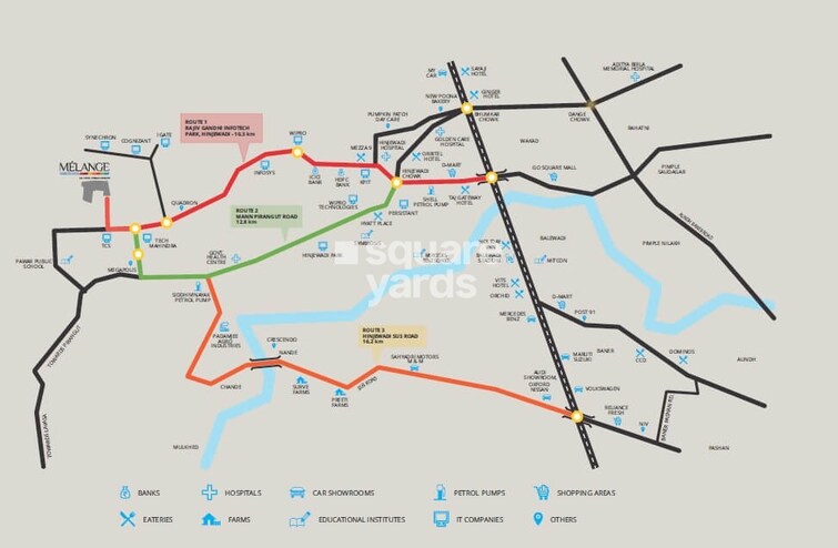 Rama Melange Residences Location Image