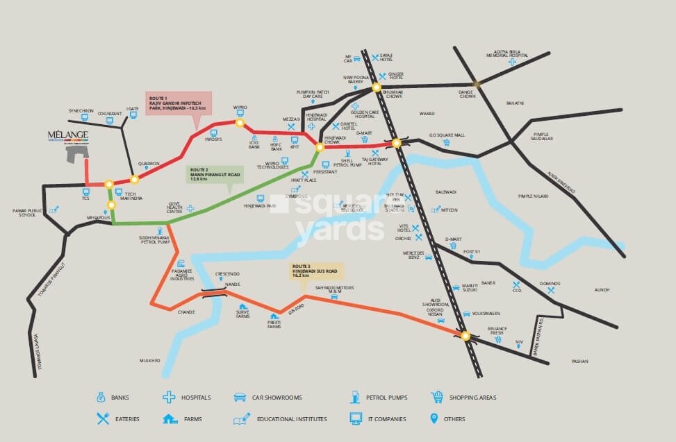Rama Melange Residences Location Image
