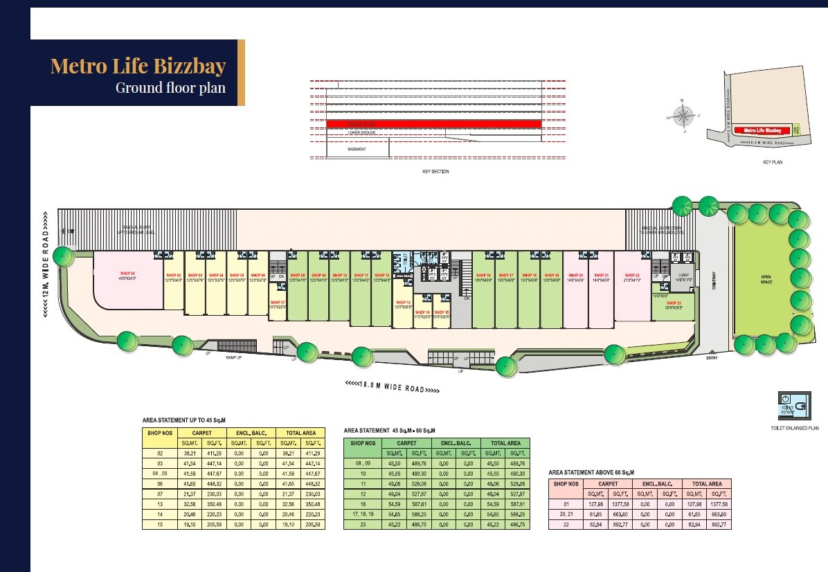 Rama Metro Life Bizz Bay Floor Plans