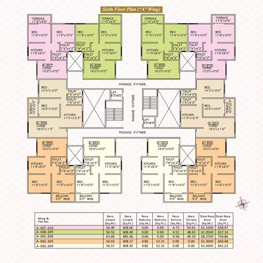 Ramoli Srushti Elegance Park Floor Plans 2