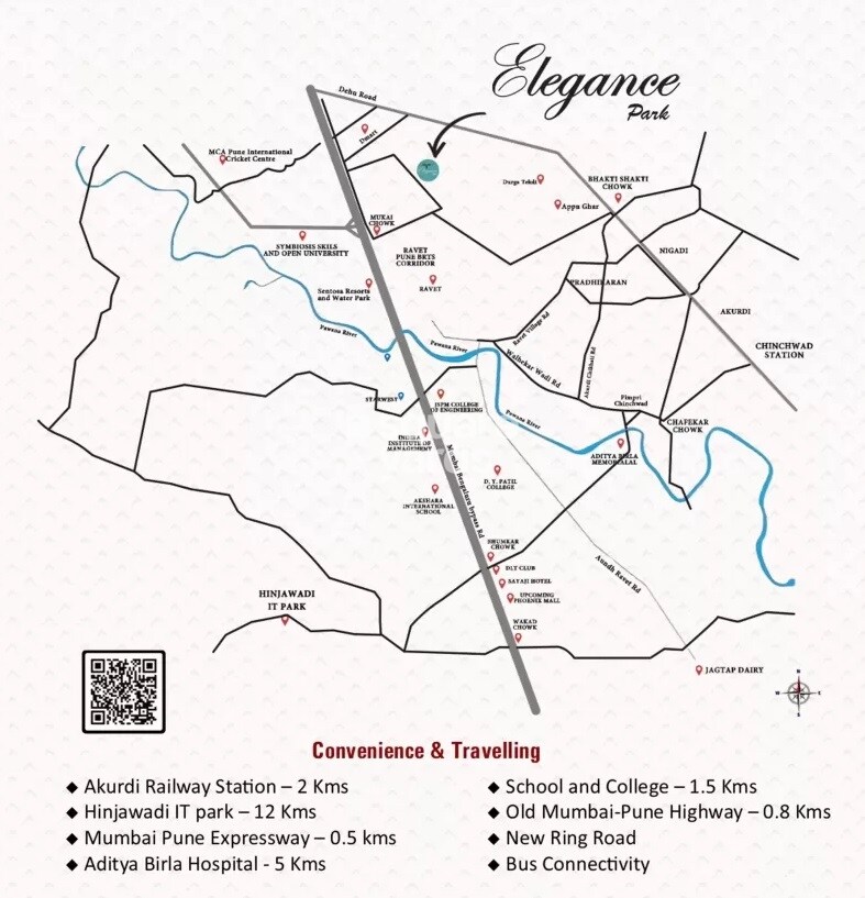 Ramoli Srushti Elegance Park Location Image