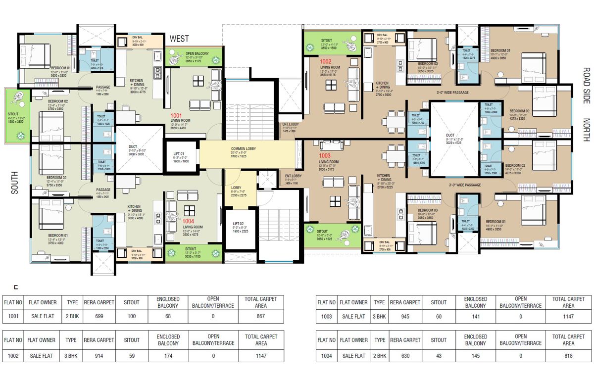 Ranade Shree Shivtirth CHS Floor Plans
