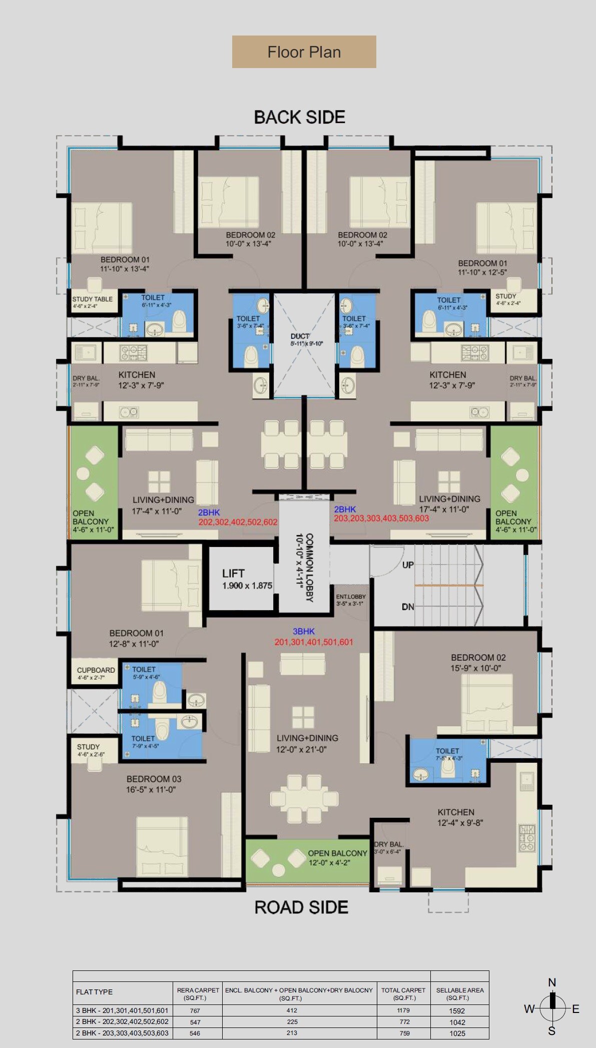 Ranade Yashodhan Floor Plans