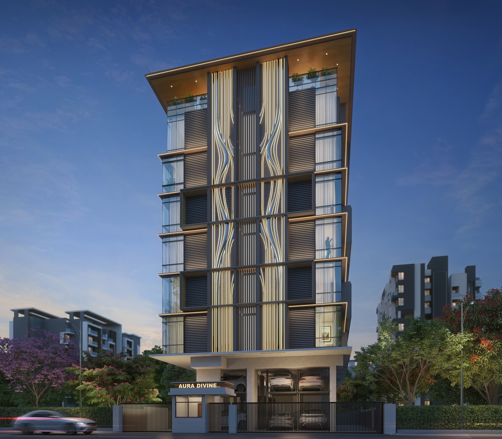 Ranawat Aura Divine Apartment Exteriors