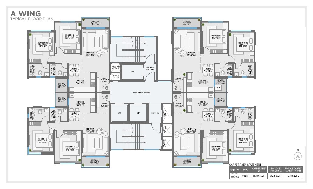Ranawat Aura Waters Floor Plans 1