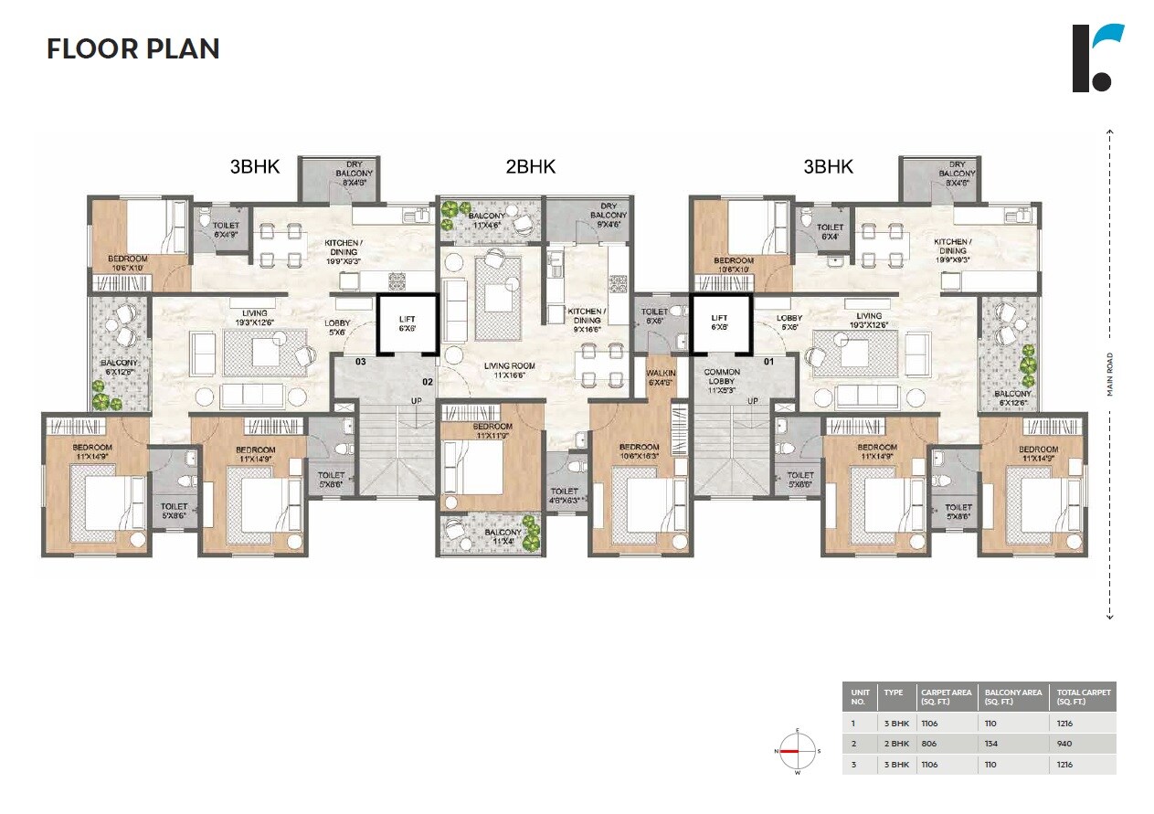 Ranjekar Jagdeep Floor Plans