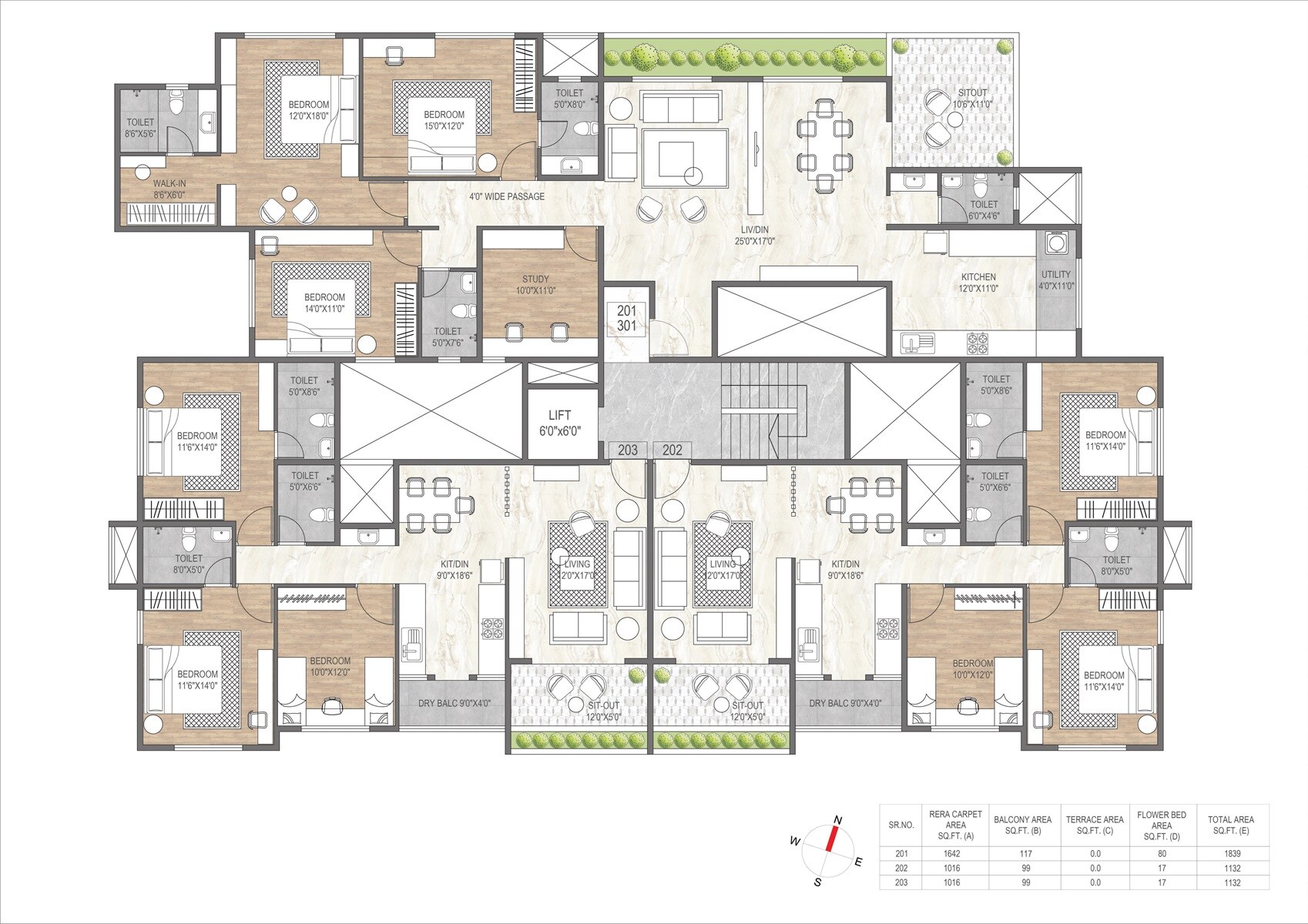 Ranjekar Saukhyam Floor Plans