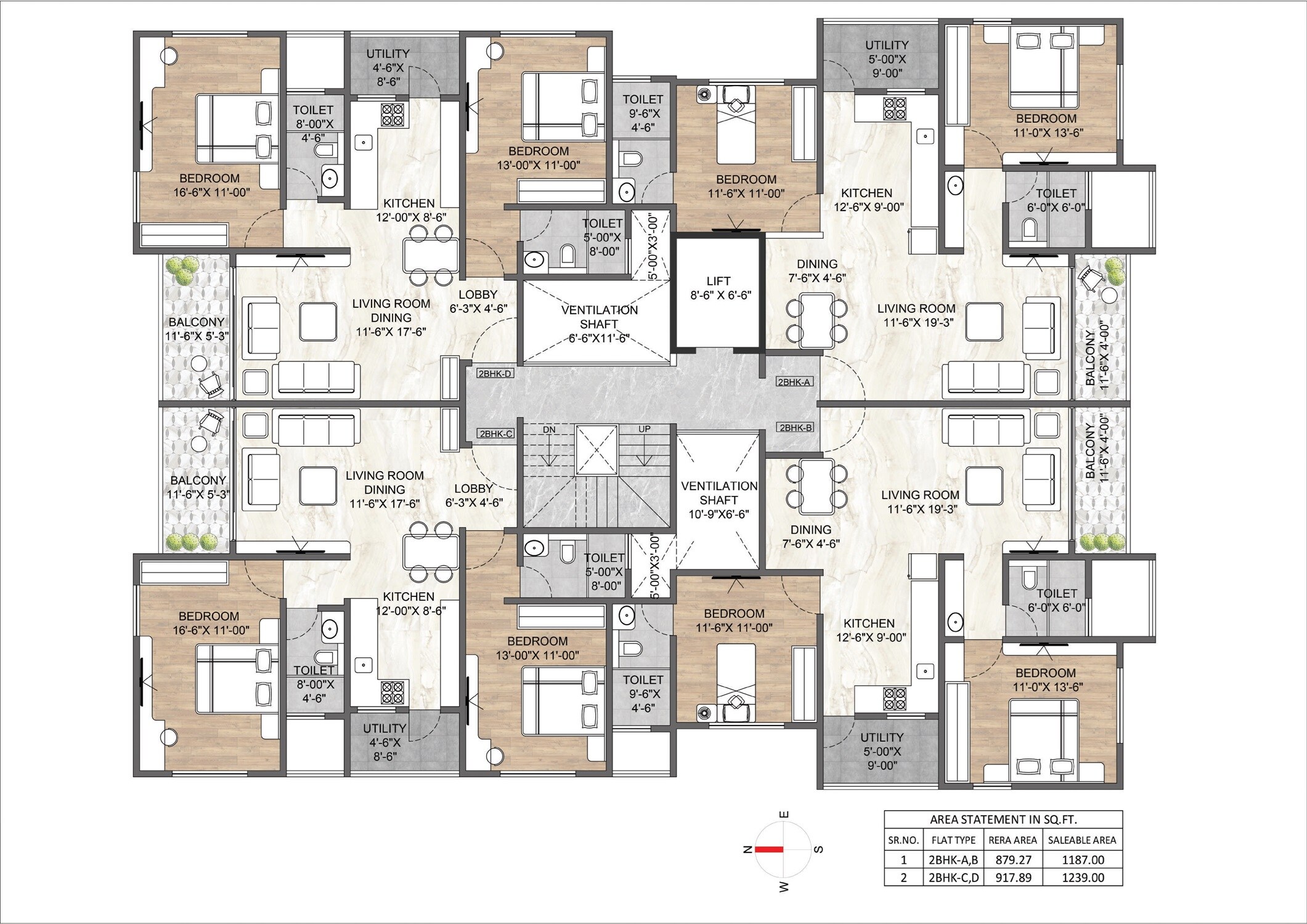 Ranjekar Snehabhavan Floor Plans