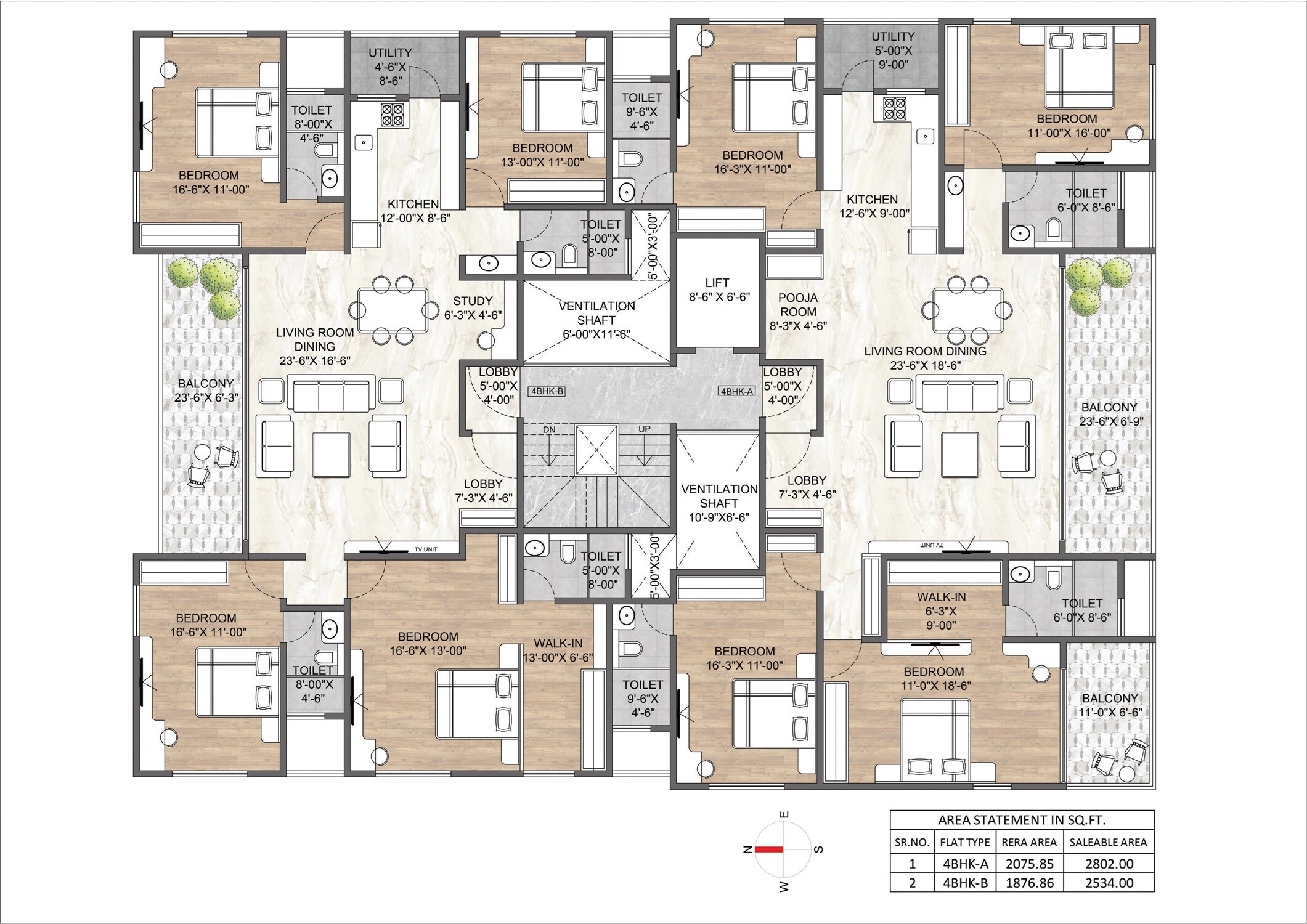 Ranjekar Snehabhavan Floor Plans