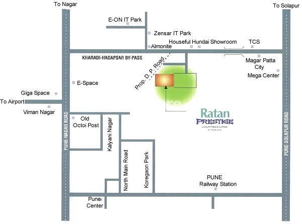 Ratan Prestige Location Image