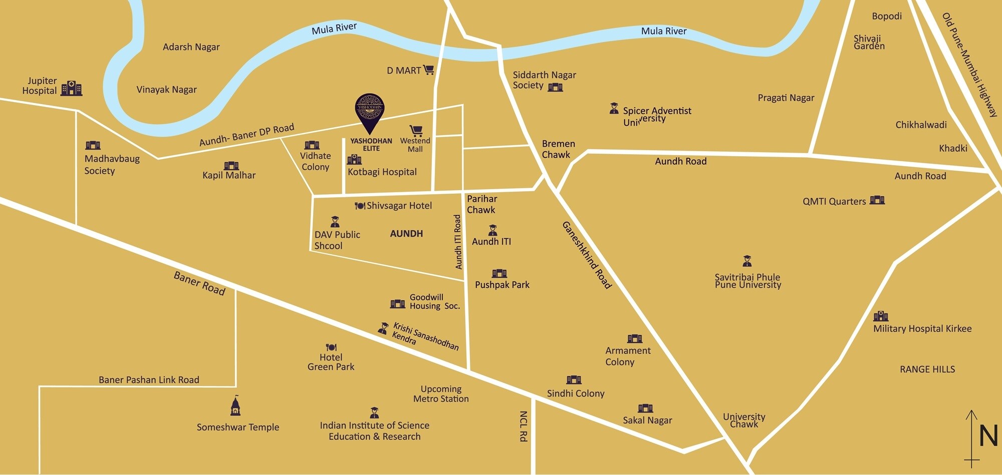 Rathi Yashodhan Elite Location Image