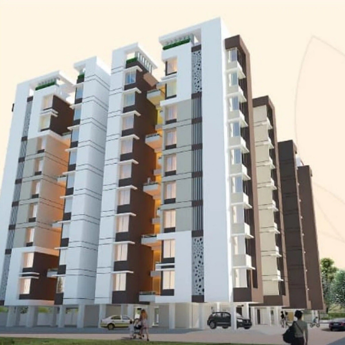 Ratnadeep Abhiman Shri Apartment Exteriors