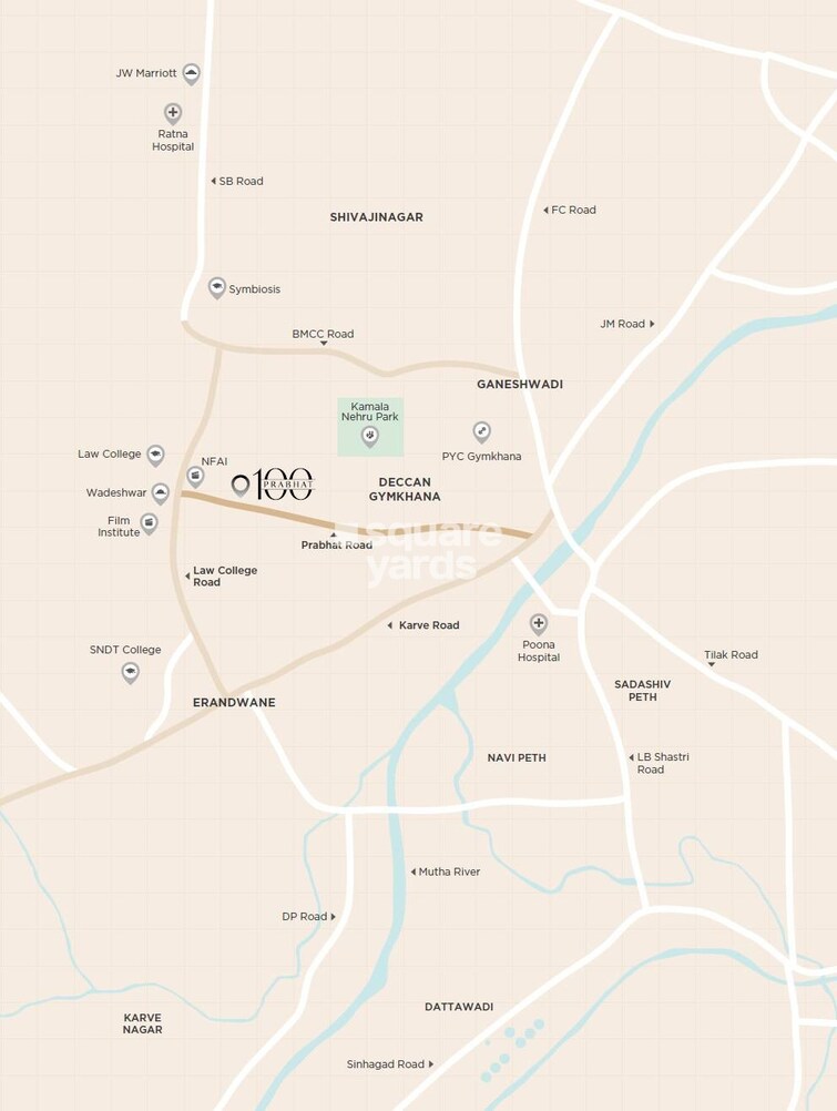 Ravetkar 100 Prabhat Location Image