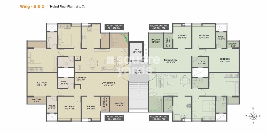 Ravima Newton Homes Hadapsar Floor Plans 1