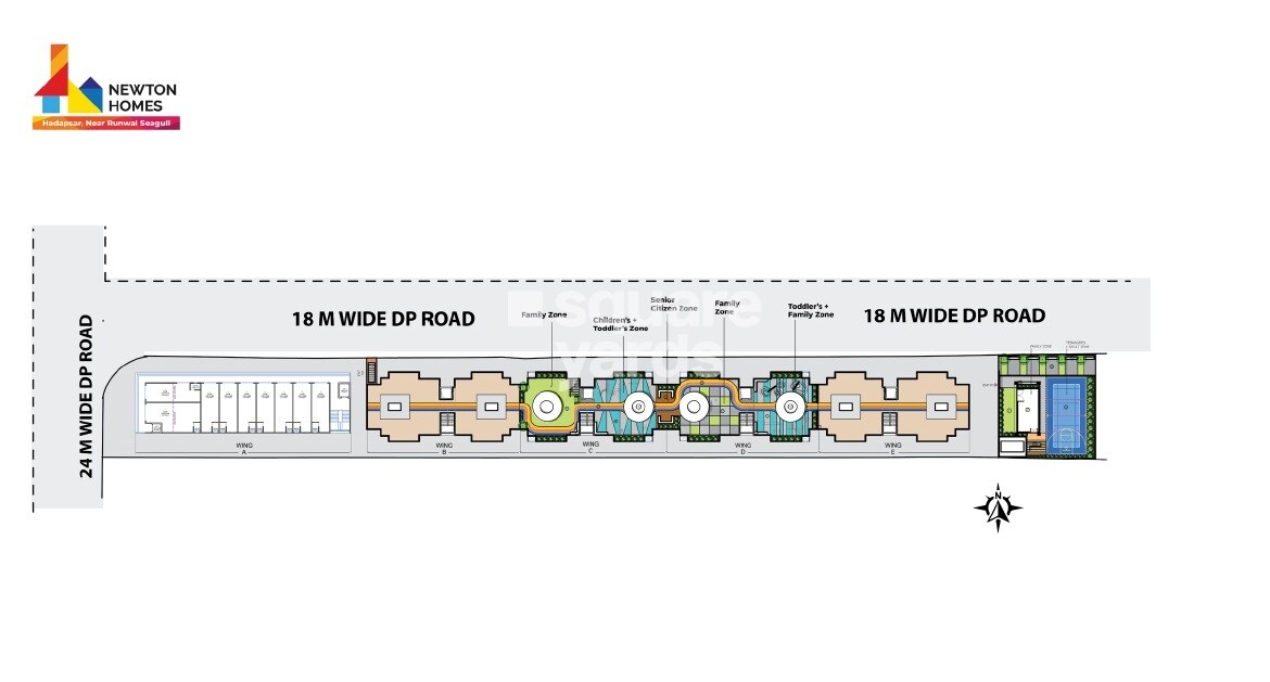 Ravima Newton Homes Hadapsar Master Plan Image
