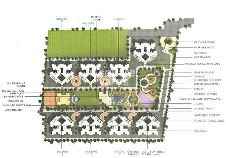 Ravinanda Skylights Master Plan Image