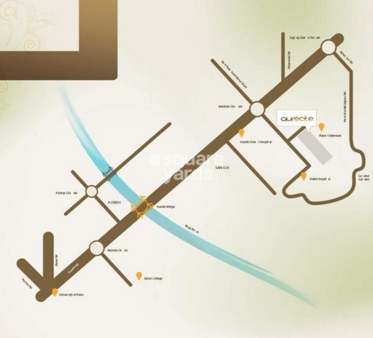 Raviraj Aureate Location Image