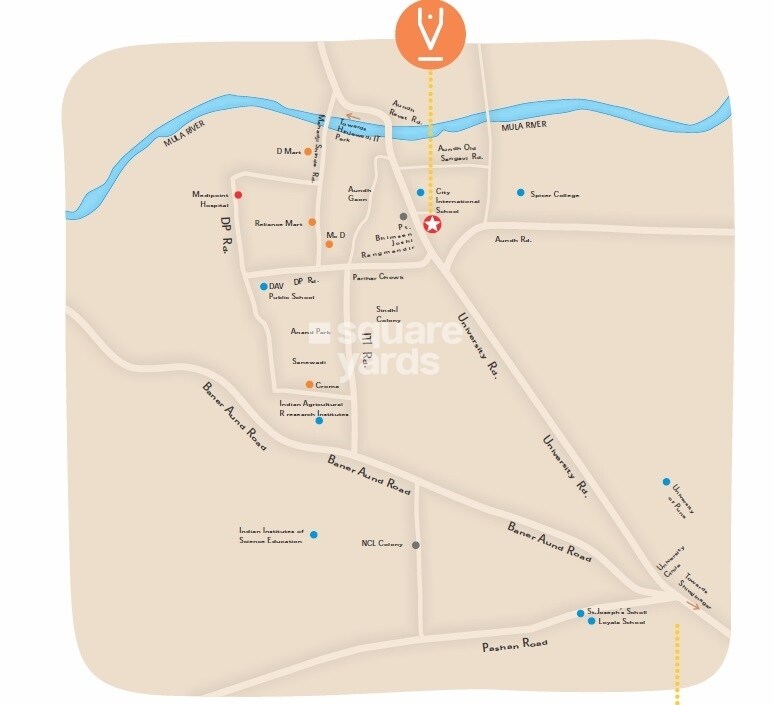 Raviraj Sattva Location Image