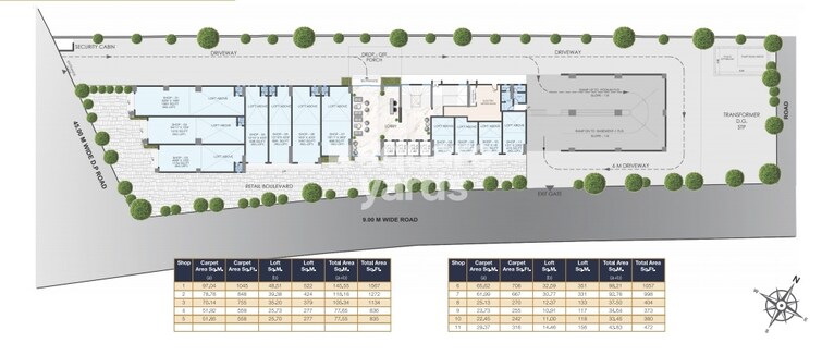 Raviraj West Avenue Master Plan Image