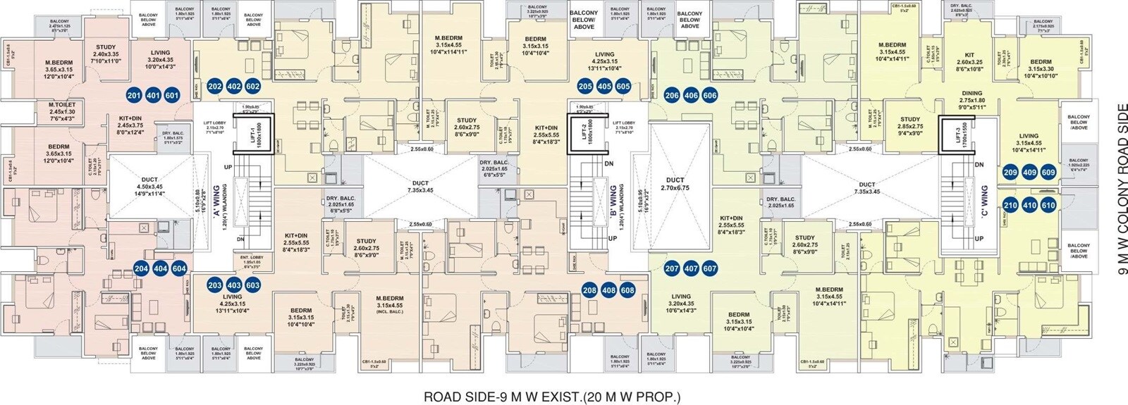 RB Silver Tarika Floor Plans 1