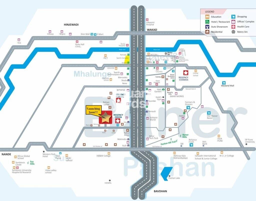 Regency Astra Location Image