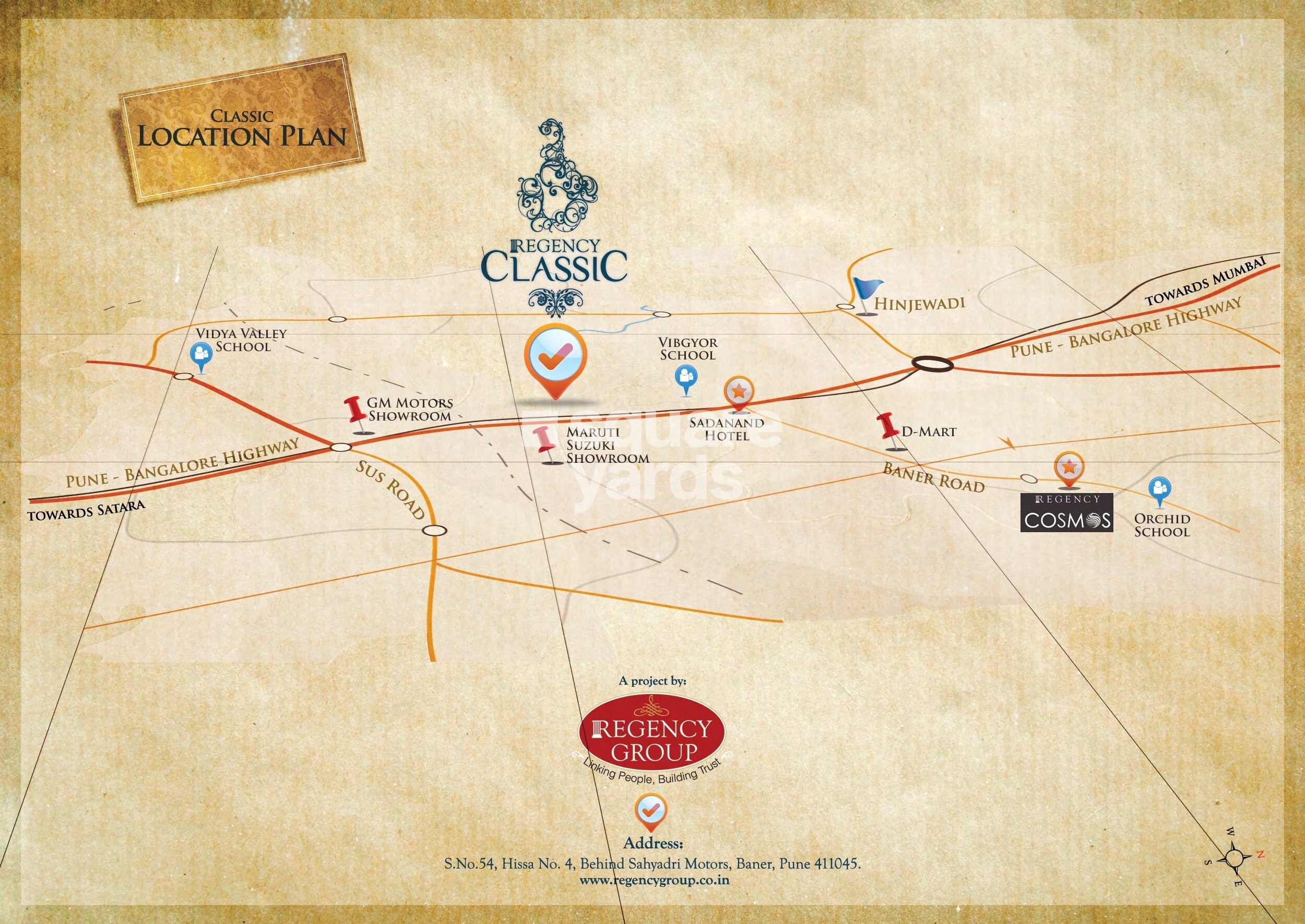 Regency Classic Location Image