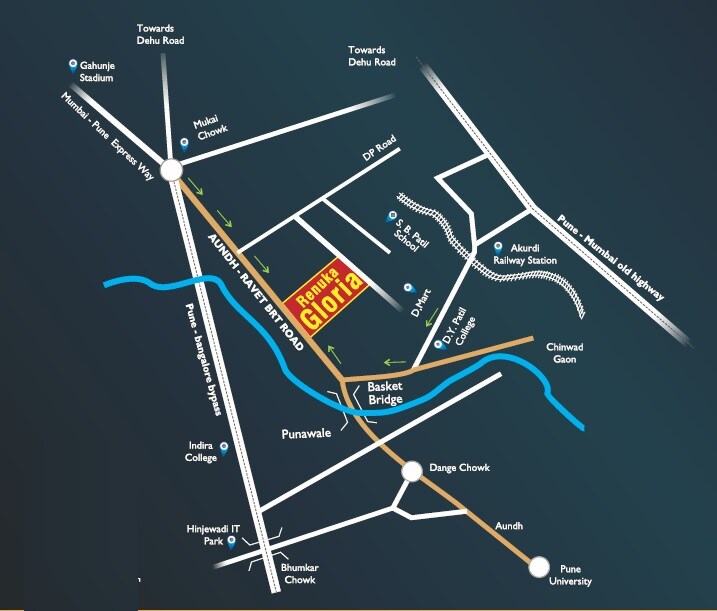 Renuka Gloria Location Image