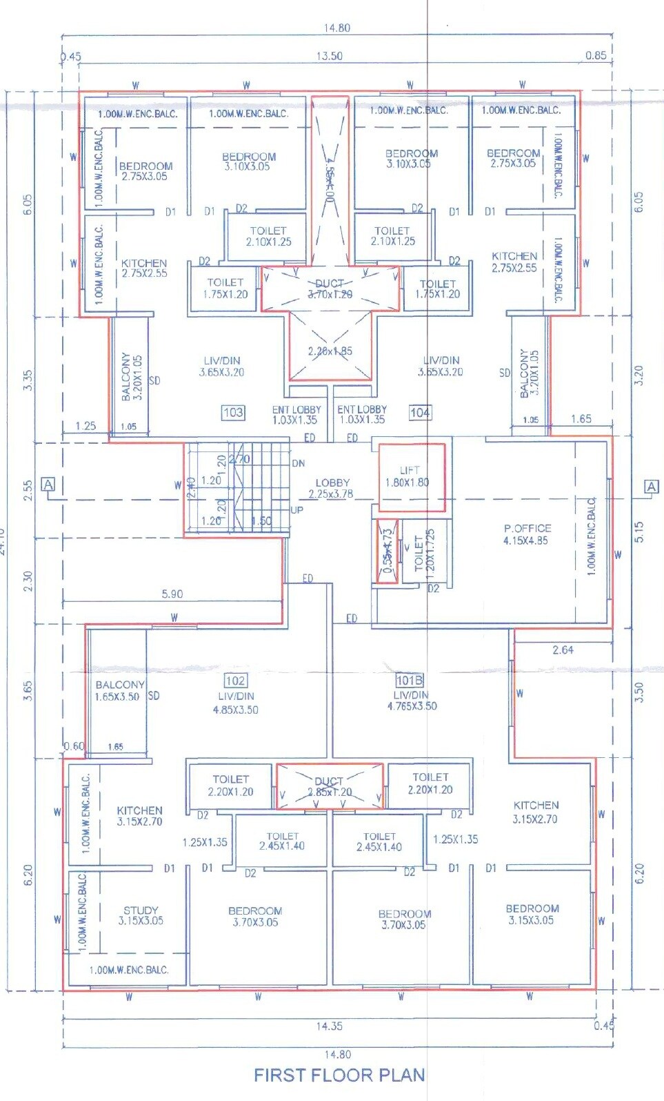 Revive Meghalaya Apartment Floor Plans