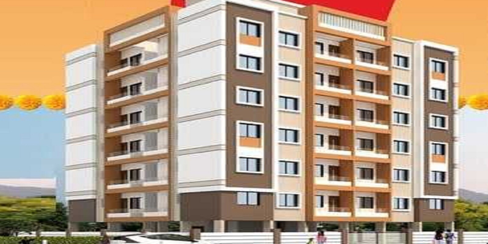 RH Gurukrupa Residency residential project in Baramati
