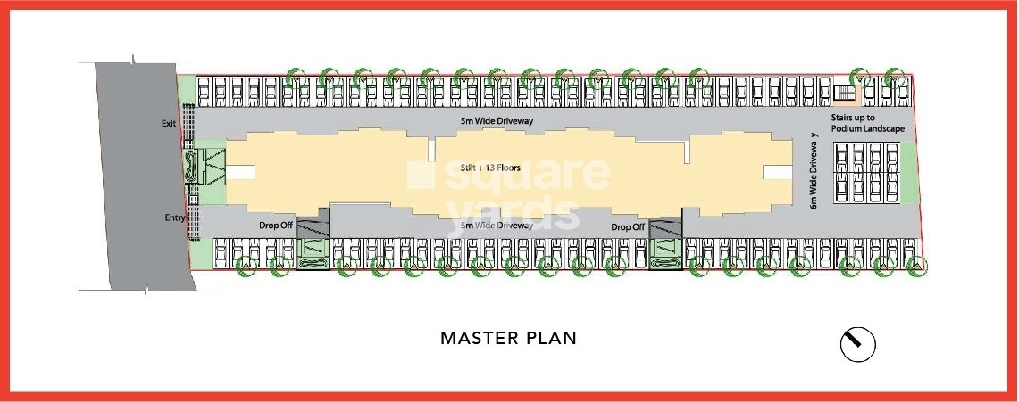 Rising Kohinoor Emerald 1 Master Plan Image