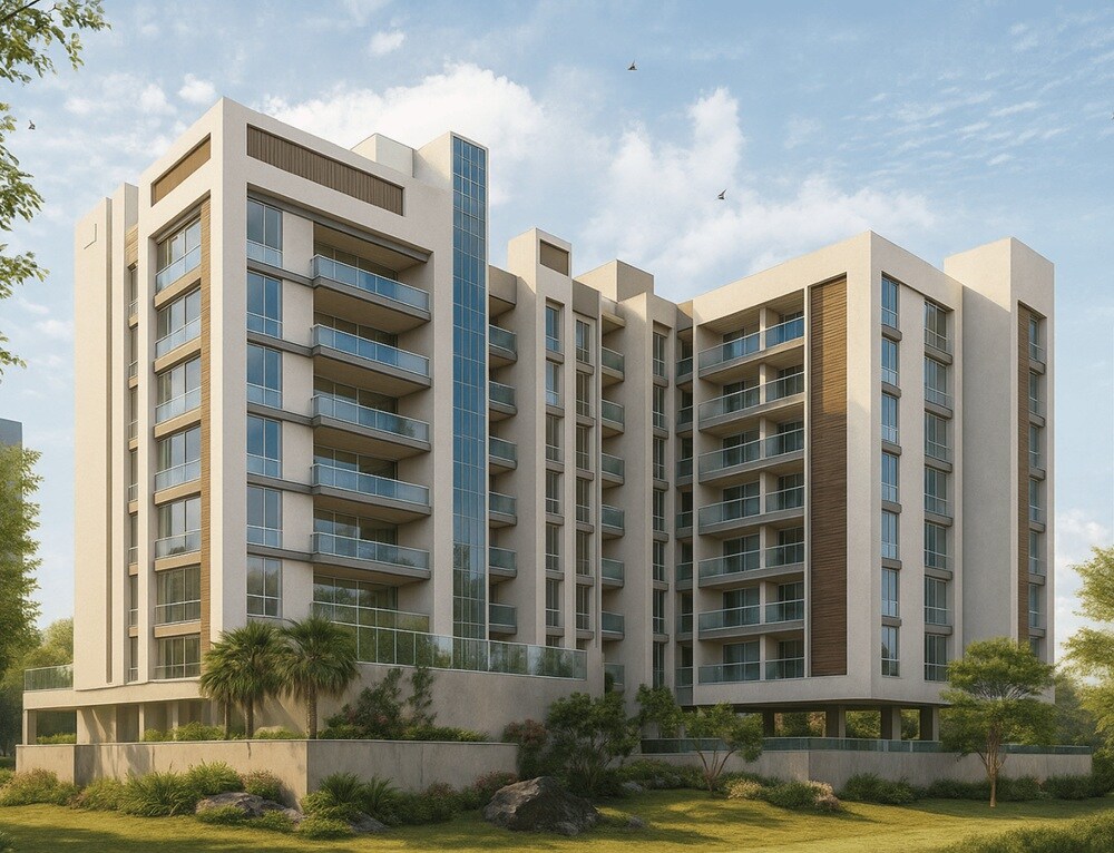Riswadkar Element 77 Apartment Exteriors